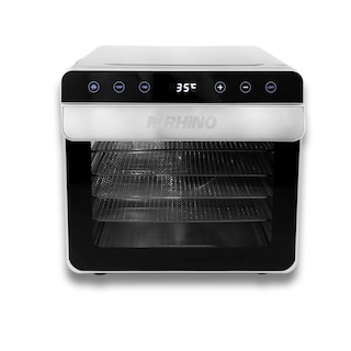 Foto 3 | Deshidratador De Alimentos Rhino Desali-6 Potencia 700 W, 6 Bandejas Acero T-304, Temp. 30-85 °c, Panel Táctil
