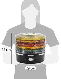 Foto 8 | Deshidratador de Alimentos Elite Gourmet 5 Bandejas Sin Bpa
