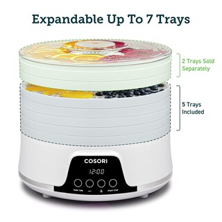 Foto 7 | Deshidratador De Alimentos Cosori Desechable En 7 Bandejas Sin Bpa - Venta Internacional.