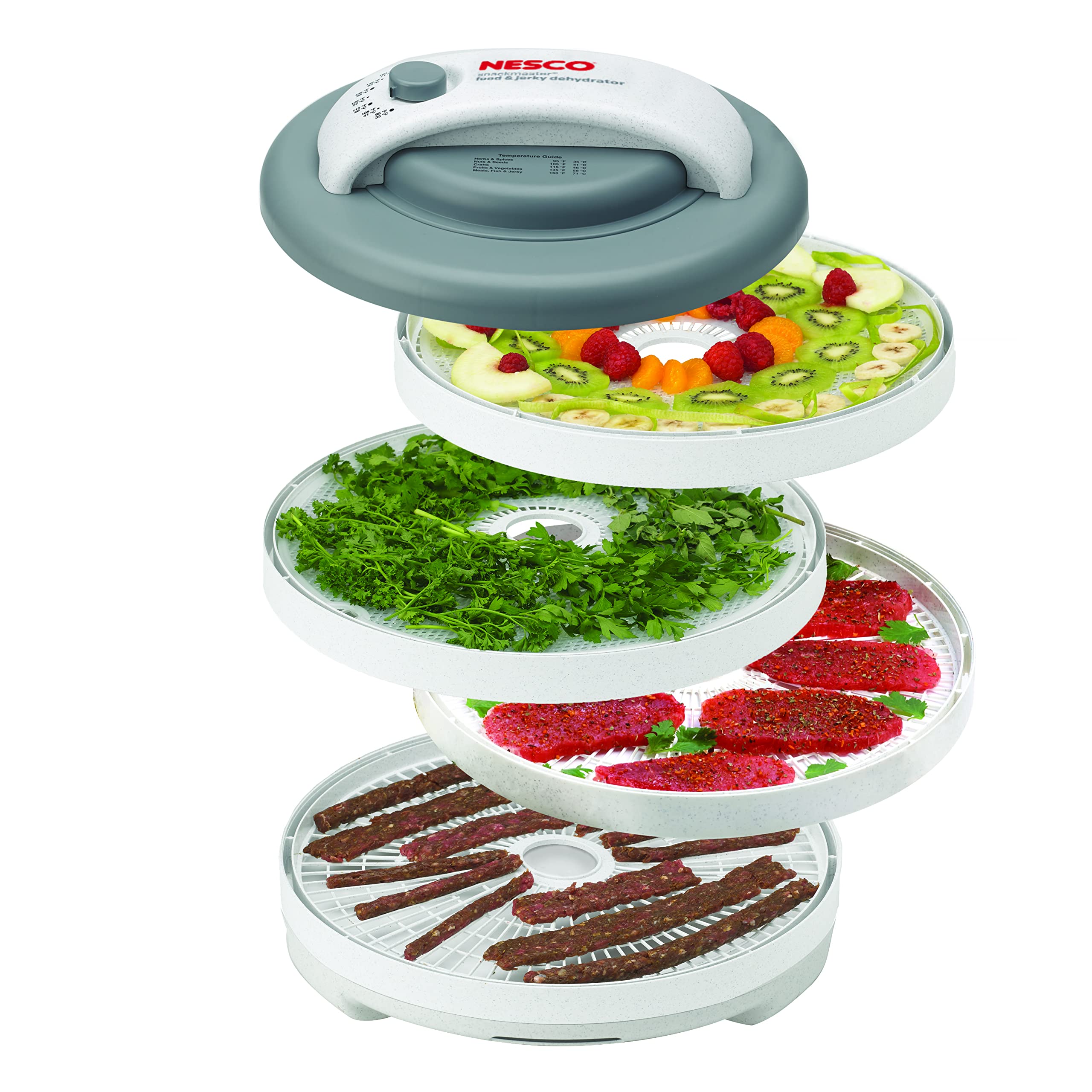 Foto 3 pulgar | Deshidratador De Alimentos Nesco Fd-61 Snackmaster Encore 4 Bandejas Gris - Venta Internacional.