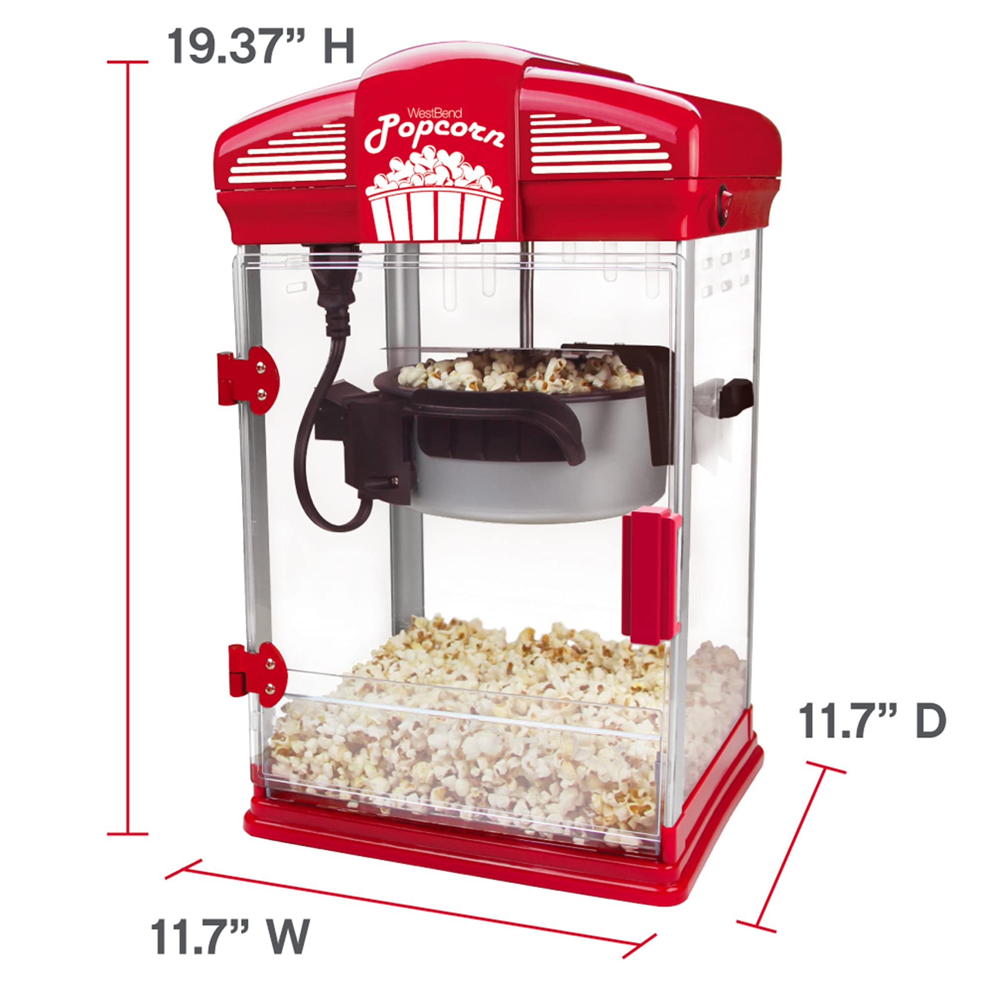 Foto 4 | Venta Internacional - Máquina para Hacer Palomitas West Bend