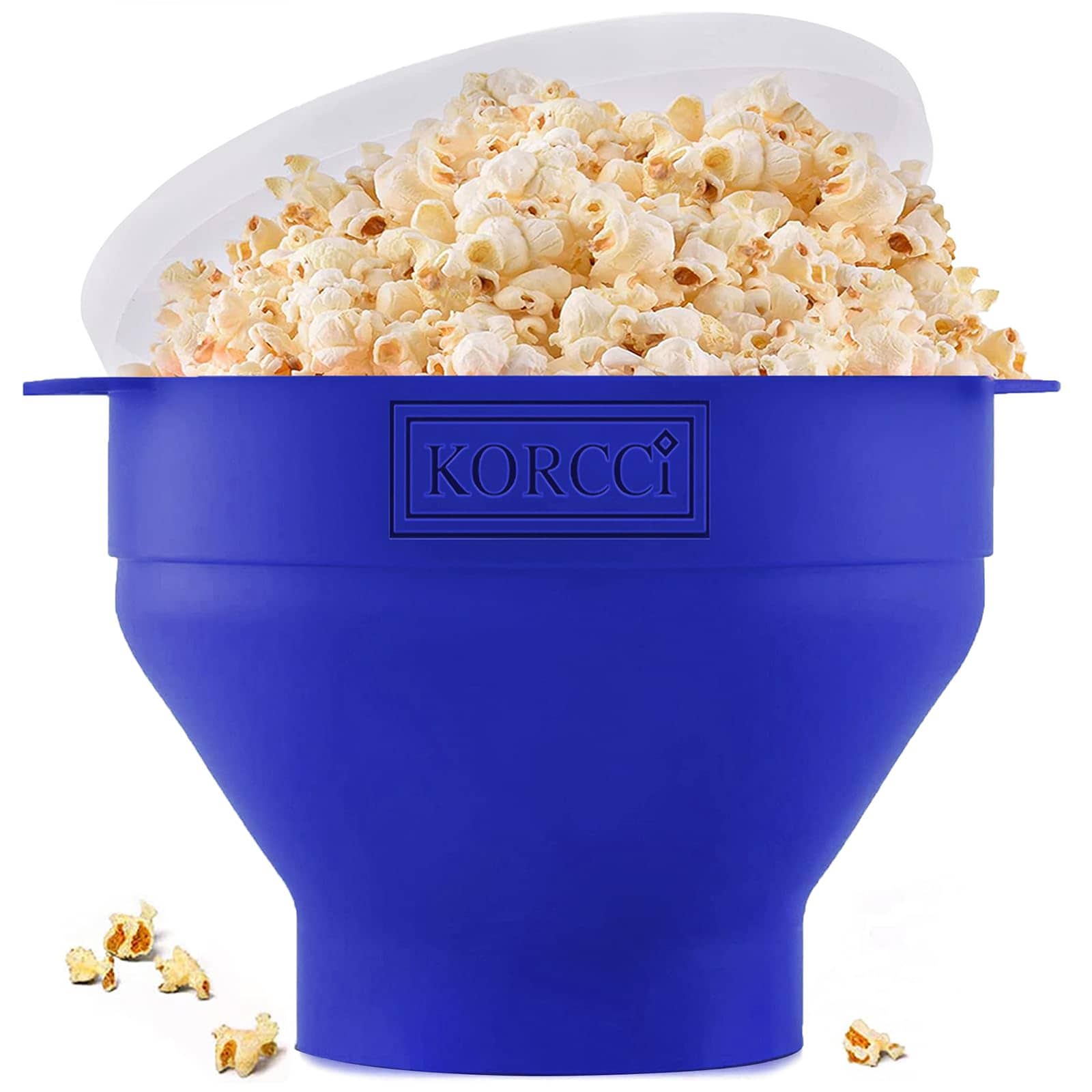Máquina Para Hacer Palomitas Korcci Para Microondas (silicona, Sin Bpa), Color Azul - Venta Internacional. $378