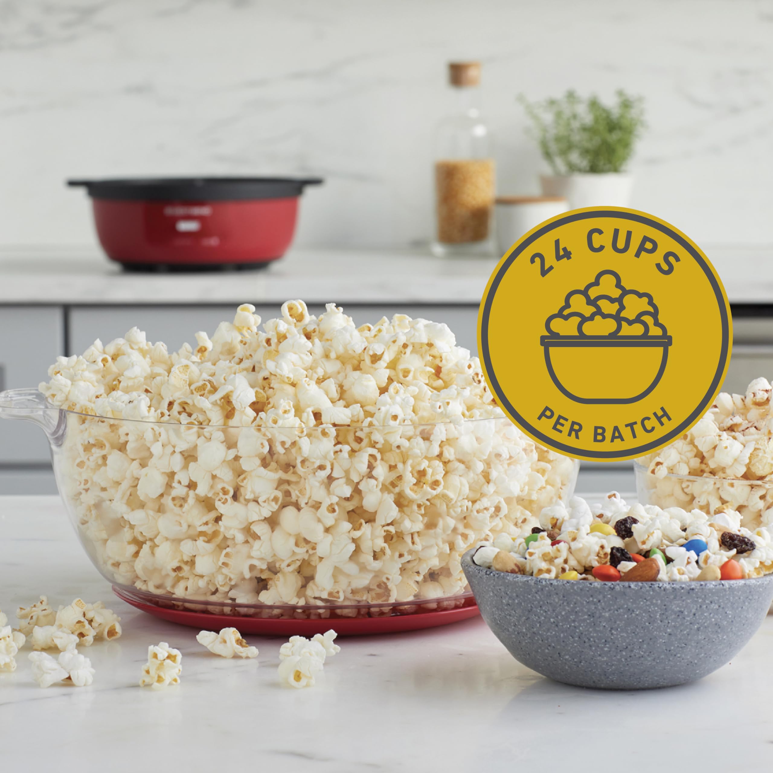 Foto 4 pulgar | Aceite Popcorn Popper West Bend Stir Crazy Hot, 6 L, Rojo - Venta Internacional.