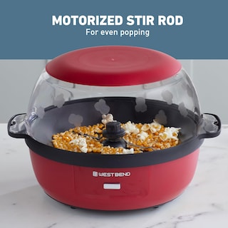 Foto 4 | Aceite Popcorn Popper West Bend Stir Crazy Hot, 6 L, Rojo - Venta Internacional.
