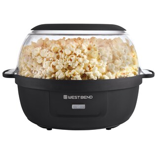 Foto 1 | Máquina para hacer palomitas West Bend Stir Crazy Hot Oil 6 L Negro - Venta Internacional