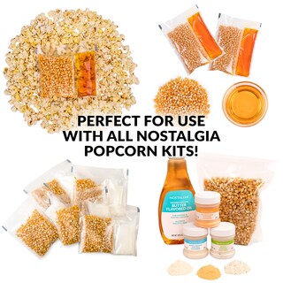 Foto 7 | Carrito Profesional Popcorn Maker Nostalgia Con Hervidor De 70 Ml - Venta Internacional.