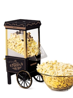 Foto 1 | Popcorn Maker Nostalgia 12 Tazas Hot Air, Color Negro Vintage - Venta Internacional.
