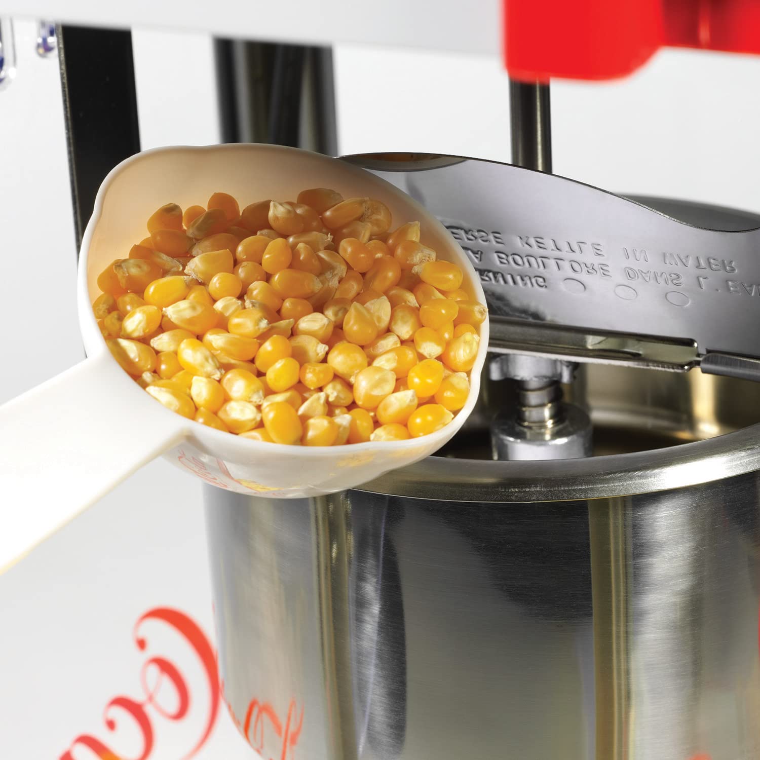 Foto 7 pulgar | Popcorn Maker Nostalgia Coca-cola 10 Tazas Hot Air Red - Venta Internacional.