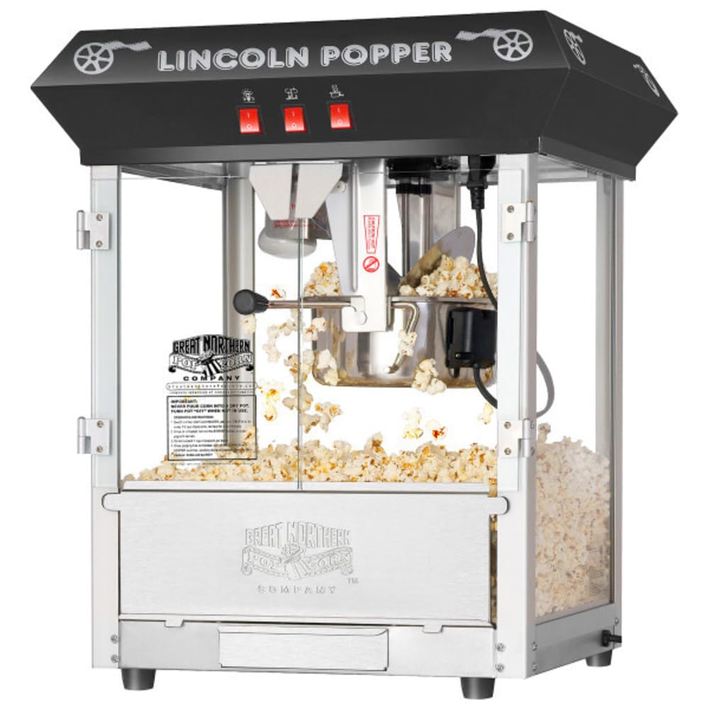 Foto 2 pulgar | Máquina de Palomitas Great Northern Lincoln De 8 Onzas Con Accesorios - Venta Internacional