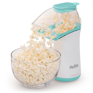 Foto 1 | Popcorn Popper Presto Poplite Hot Air, 18 Tazas, Aguamarina Y Blanca - Venta Internacional.