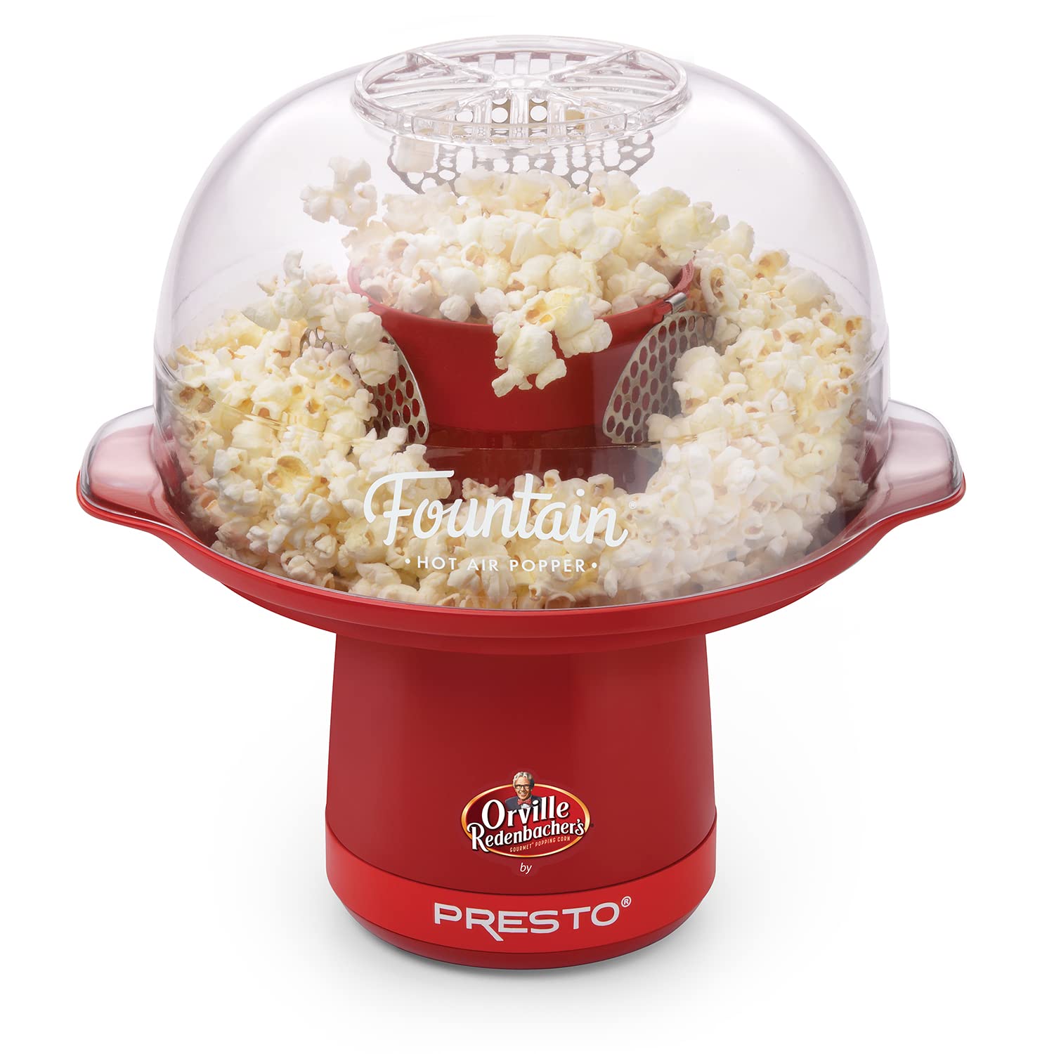 Popcorn Popper Presto Orville Redenbacher's Fountain Red - Venta Internacional.
