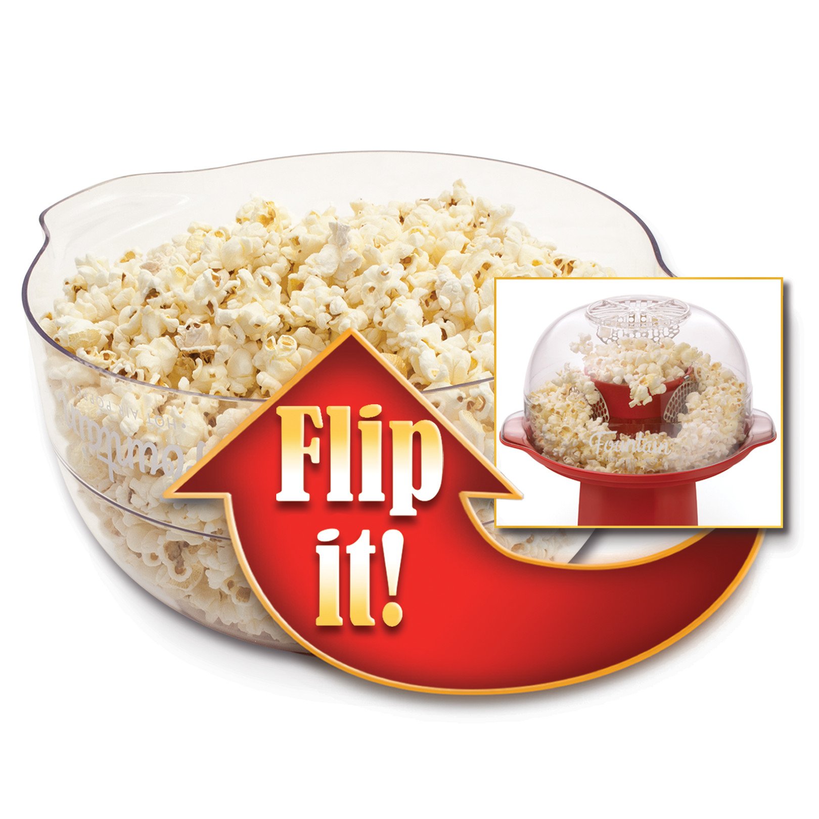 Foto 3 | Popcorn Popper Presto Orville Redenbacher's Fountain Red - Venta Internacional.