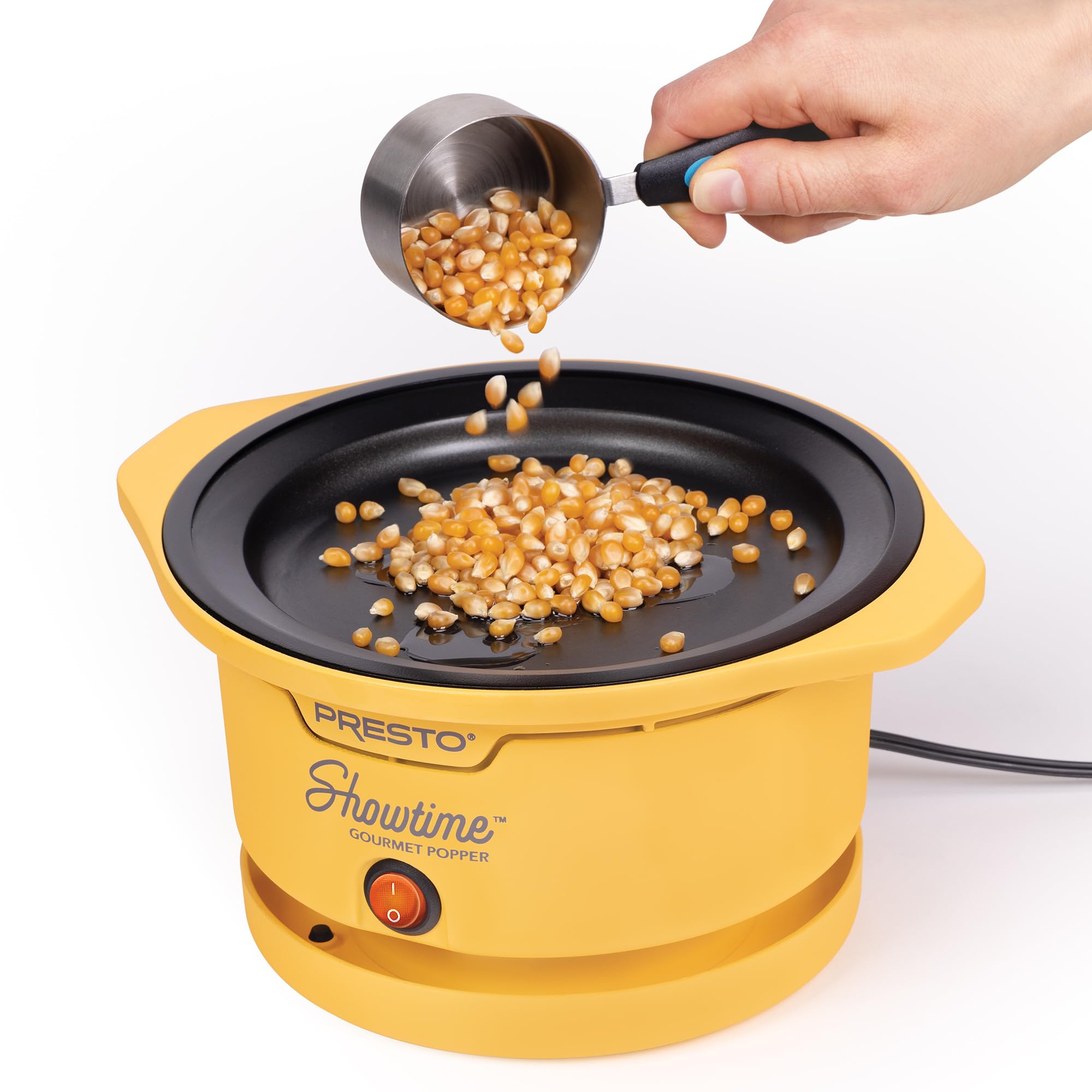 Foto 6 pulgar | Aceite Gourmet Popcorn Popper Presto Showtime, 2,1 L, 9 Tazas, Amarillo - Venta Internacional.