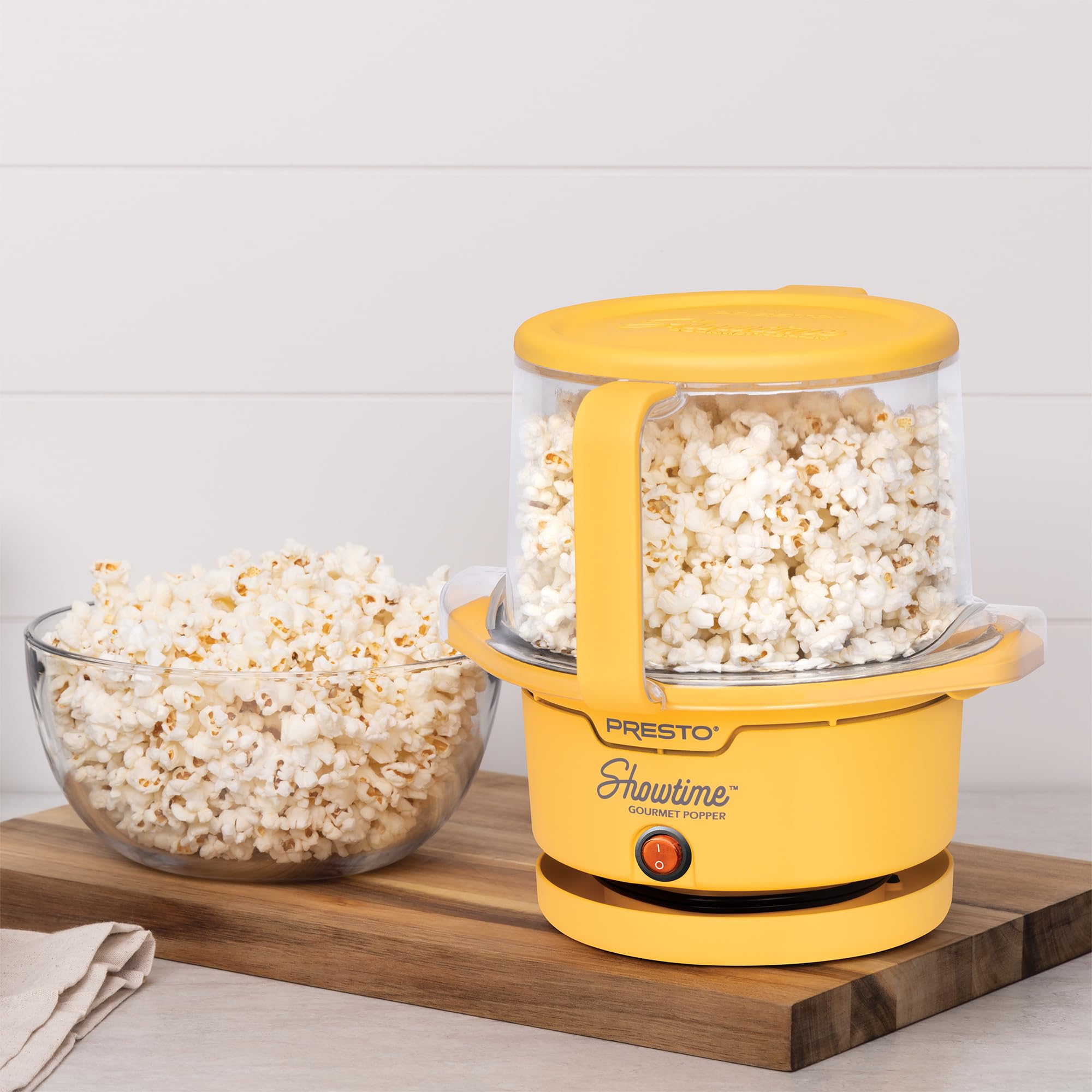 Foto 7 pulgar | Aceite Gourmet Popcorn Popper Presto Showtime, 2,1 L, 9 Tazas, Amarillo - Venta Internacional.