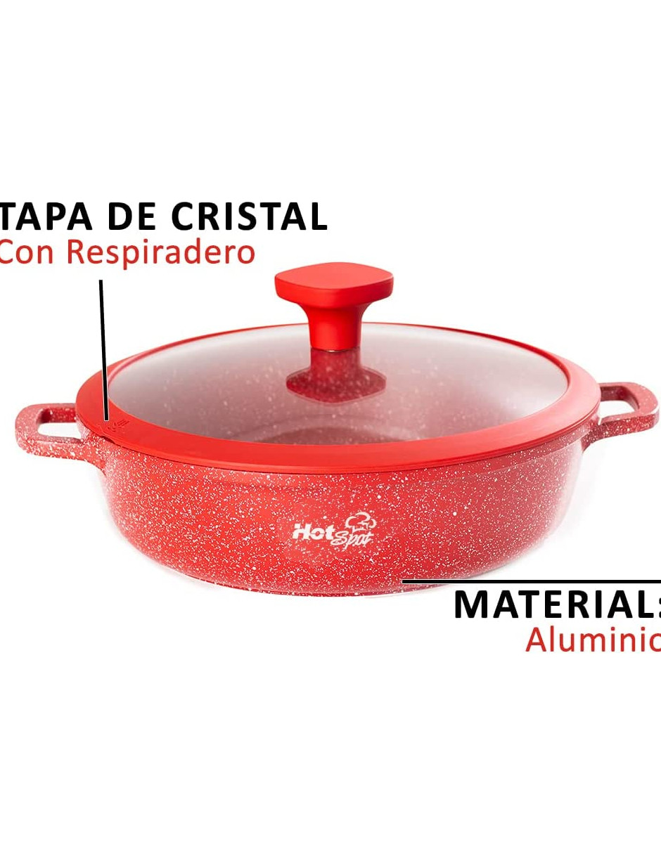 Foto 4 pulgar | Arrocera Ultra Hot Spot 28 CM color Rojo