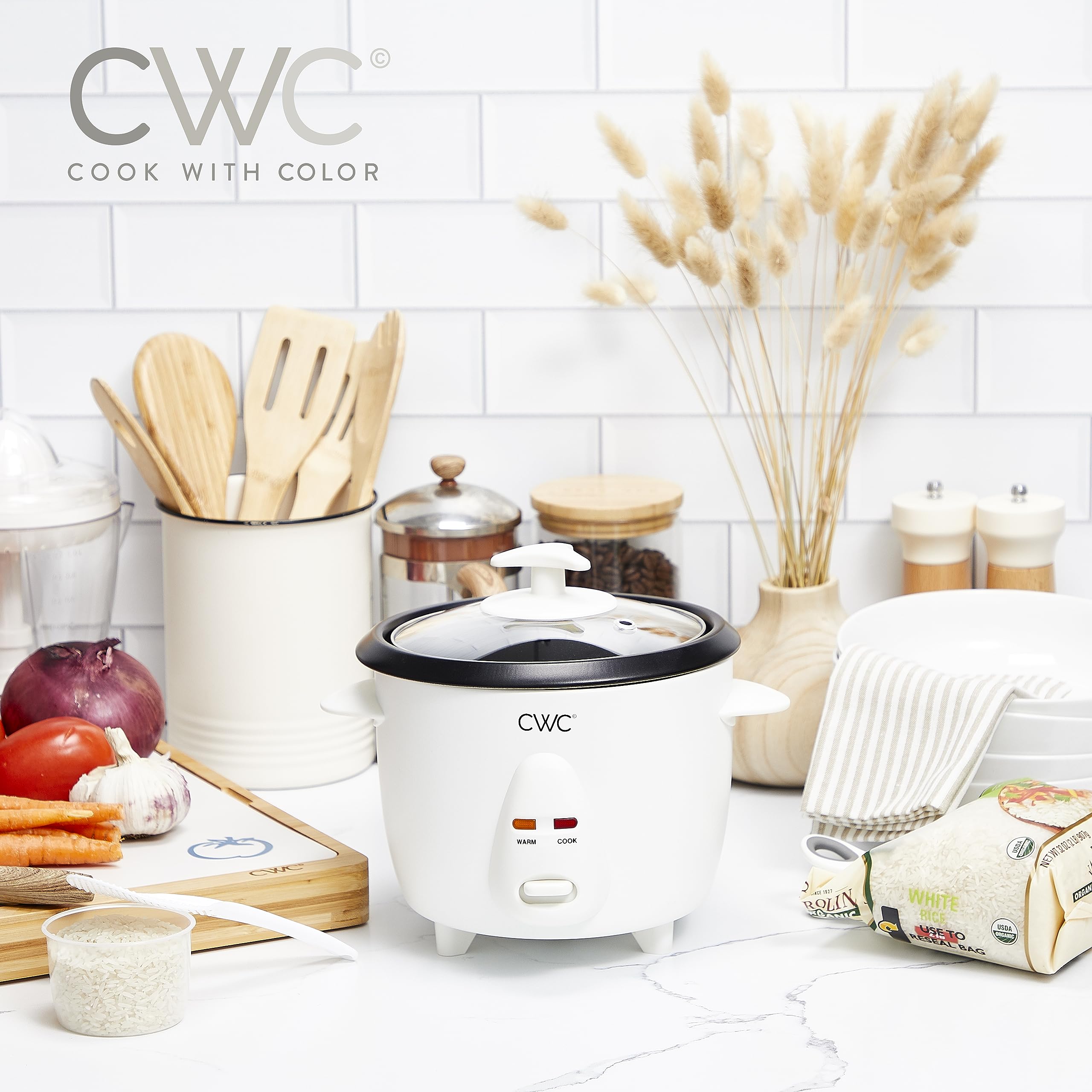 Foto 8 pulgar | Arrocera Cook With Color, 6 Tazas, 300 W, Cocina 0.6 L Para 6 Tazas - Venta Internacional.