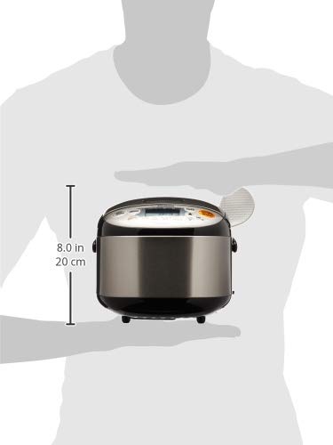 Foto 3 | Hervidor De Arroz Zojirushi Ns-lgc05xb Micom 0.54l Inoxidable Negro - Venta Internacional.