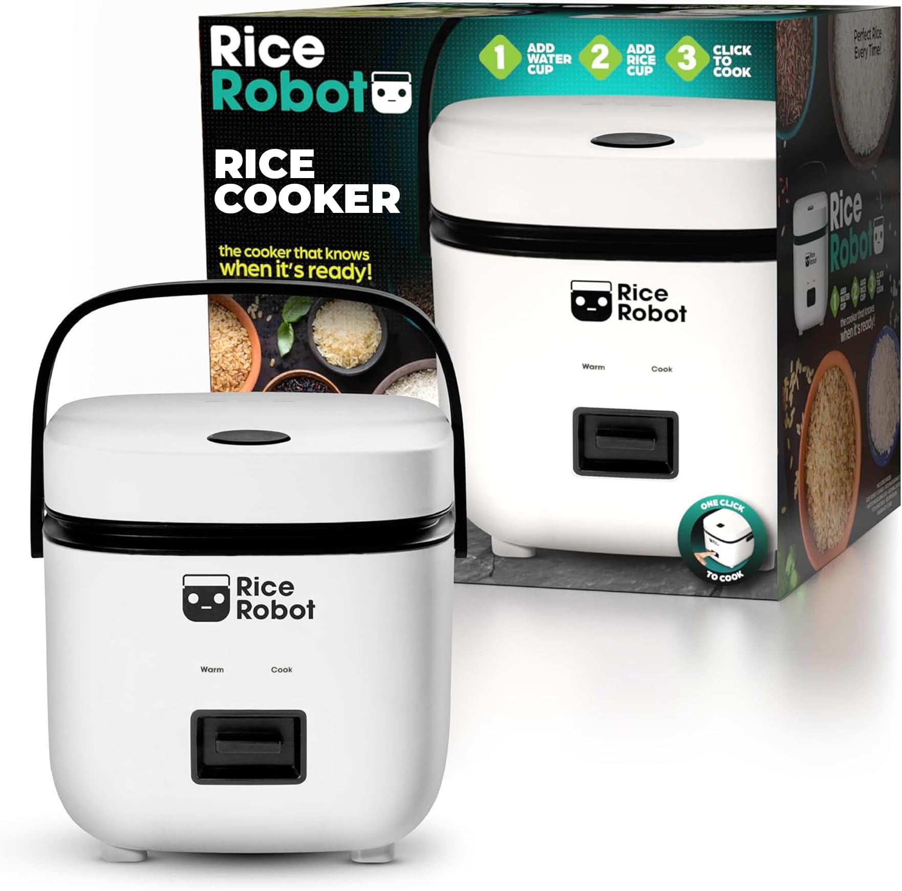 Arrocera Emson Rice Robot De 1 Litro Sin Pfas Y Accesorios - Venta Internacional.