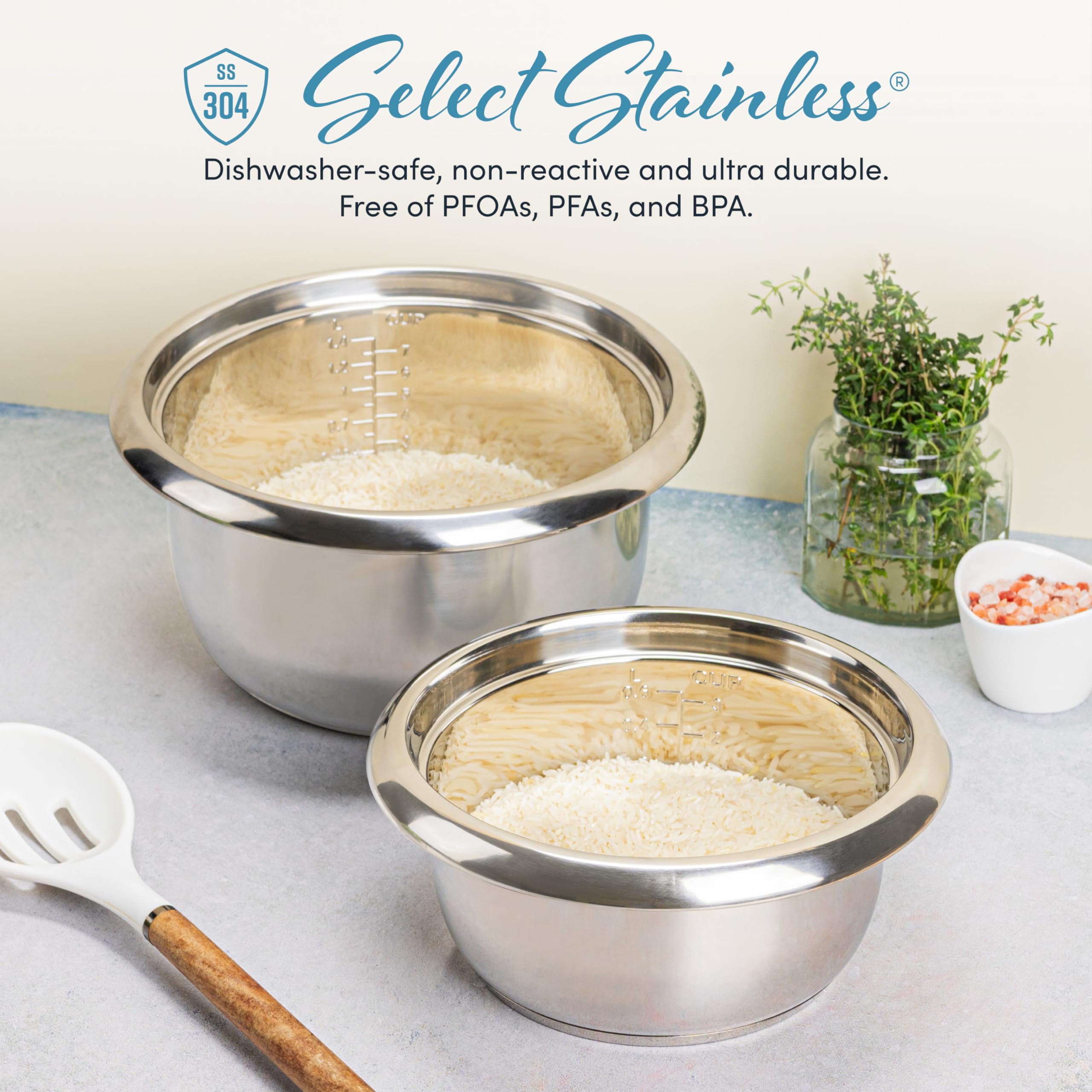 Foto 4 pulgar | Arrocera Aroma Housewares Select Stainless 3l Arc-757sg - Venta Internacional.