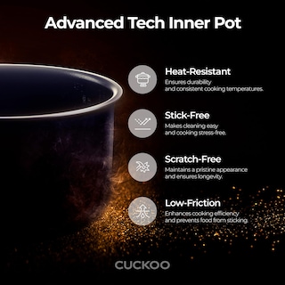 Foto 4 | Arrocera Cuckoo Basic Cr-0671v, 1,4 L, 6 Tazas, Color Blanco Y Morado - Venta Internacional.