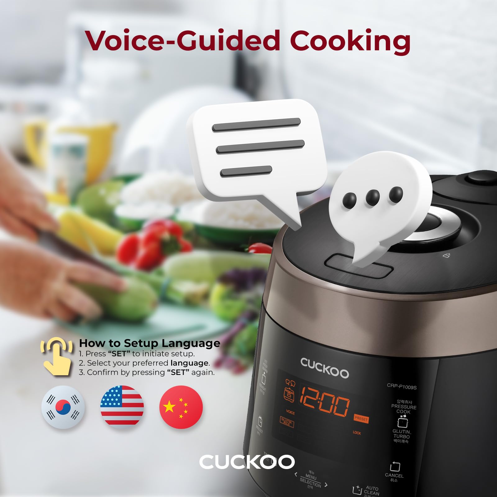 Foto 5 pulgar | Hervidor De Arroz Cuckoo High, Eléctrico, 6 Tazas, Para Calentar A Presión - Venta Internacional.