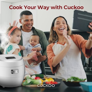 Foto 2 | Arrocera Cuckoo Cr-1020f, 2,5 L, 10 Tazas/5 L, 20 Tazas (blanca) - Venta Internacional.
