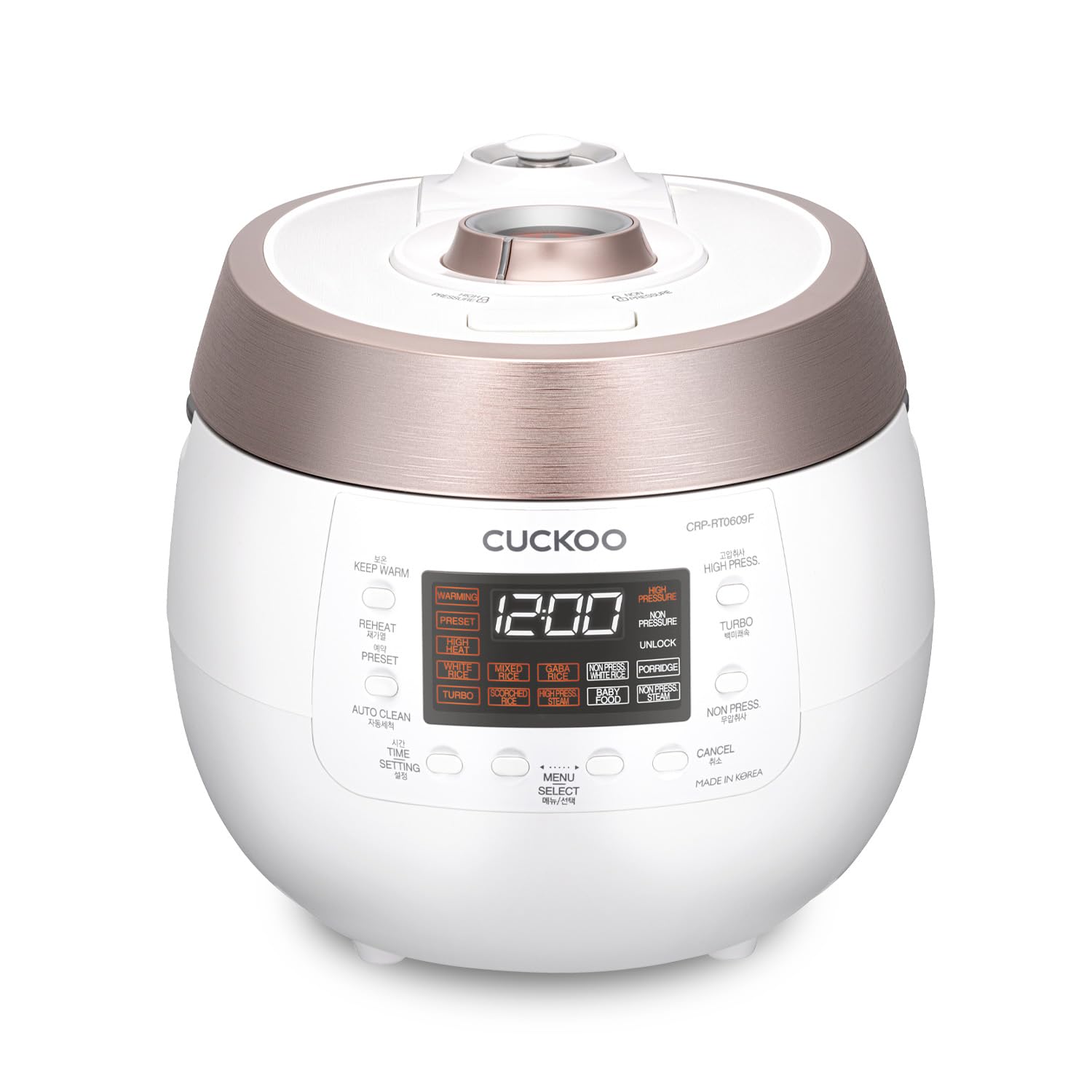 Arrocera Cuckoo Crp-rt0609fw 1,4 L/2,8 L, 14 Opciones De Menú - Venta Internacional.