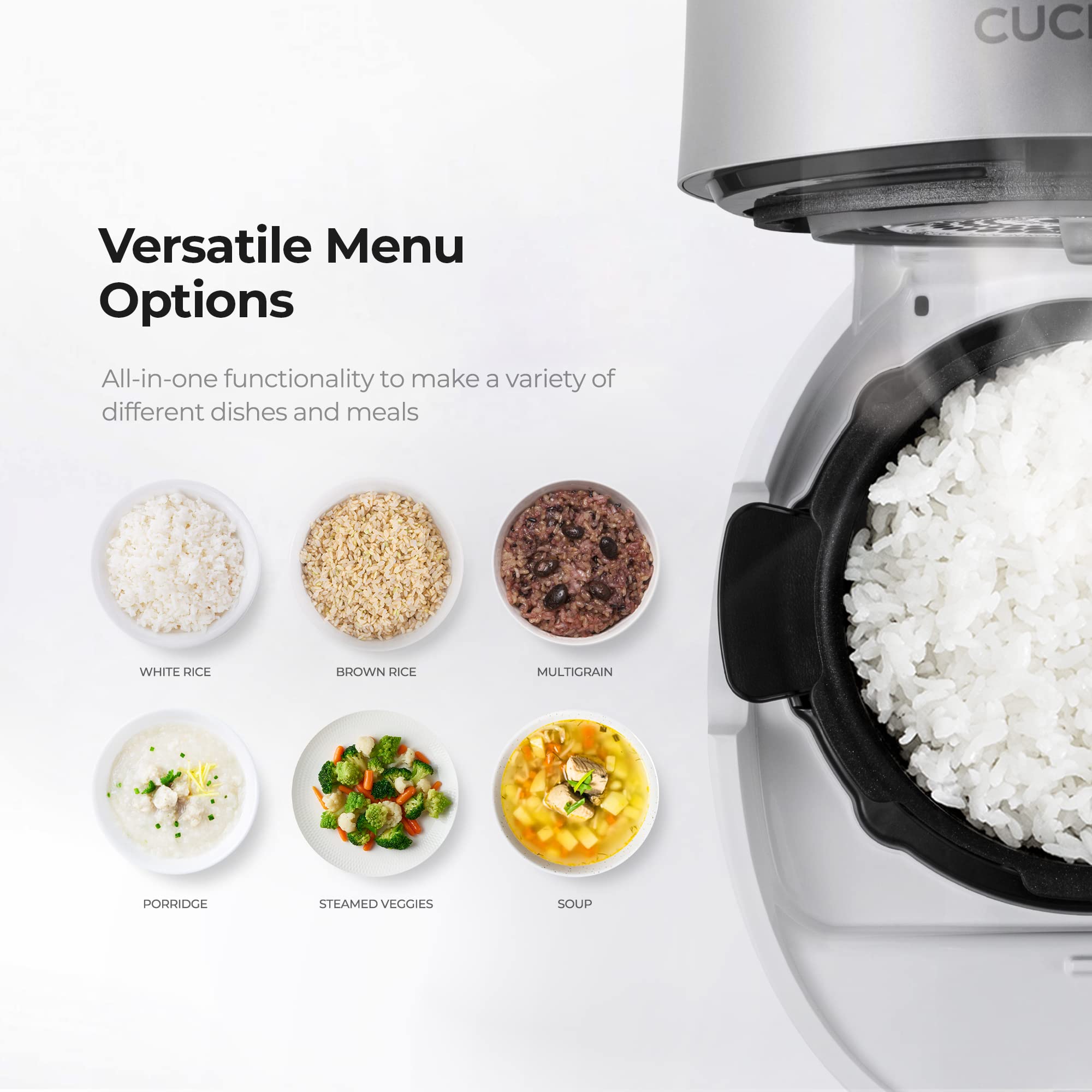 Foto 3 | Hervidor de Arroz Cuckoo Crp-mhtr0309f 1,5 L - Venta Internacional