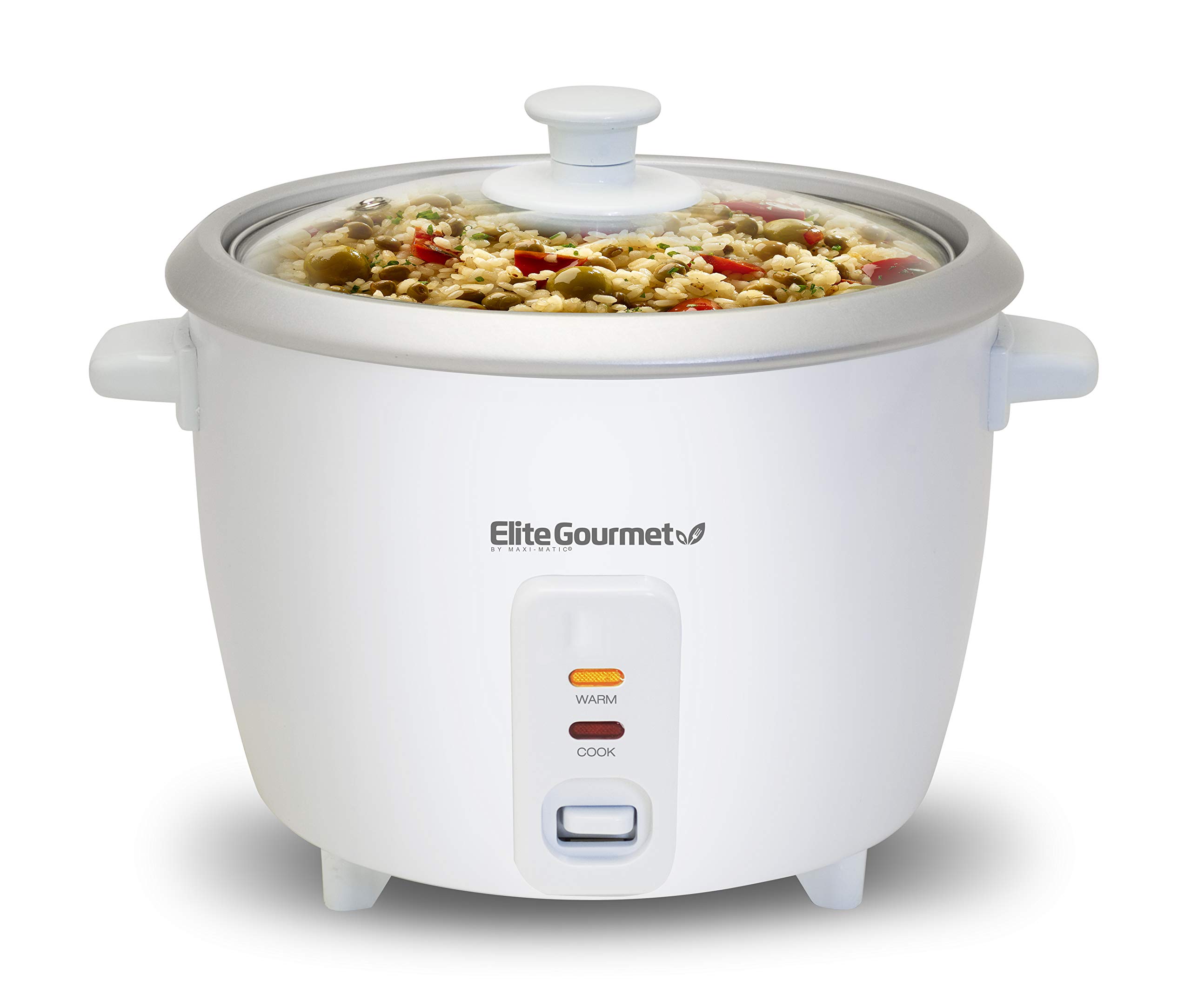Foto 1 | Arrocera Elite Gourmet Erc-003 Eléctrica, 6 Tazas, Color Blanco - Venta Internacional.