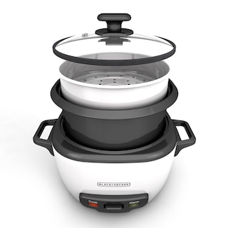 Foto 5 | Olla Arrocera Black+decker, 16 Tazas, 8 Tazas, Sin Cocinar, Cesta Para Cocinar Al Vapor - Venta Internacional.