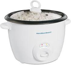 Arrocera Hamilton Beach 37532n 20 Tazas Acero Blanco