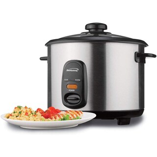 Foto 5 | Arrocera Brentwood Ts-15, 8 Tazas, Acero Inoxidable - Venta Internacional.