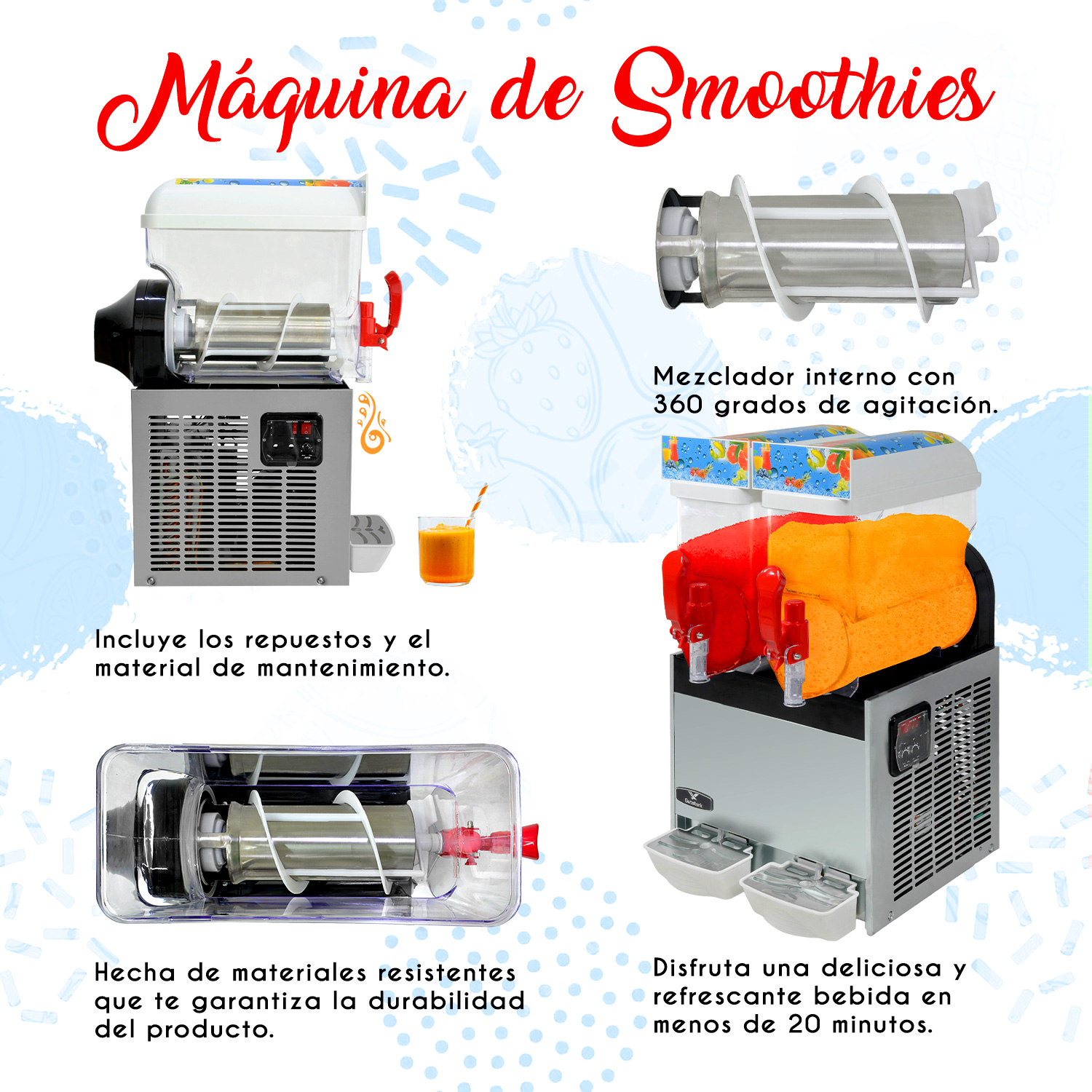 Foto 4 pulgar | Máquina para Smoothies Gutstark 30 L