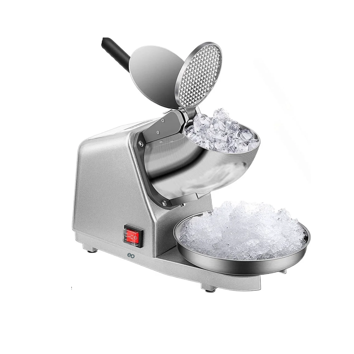 Foto 2 pulgar | Maquina Raspados Triturador Hielo Triturador Cuchillo Doble Eo Safe Imports Esi-20320 Plata