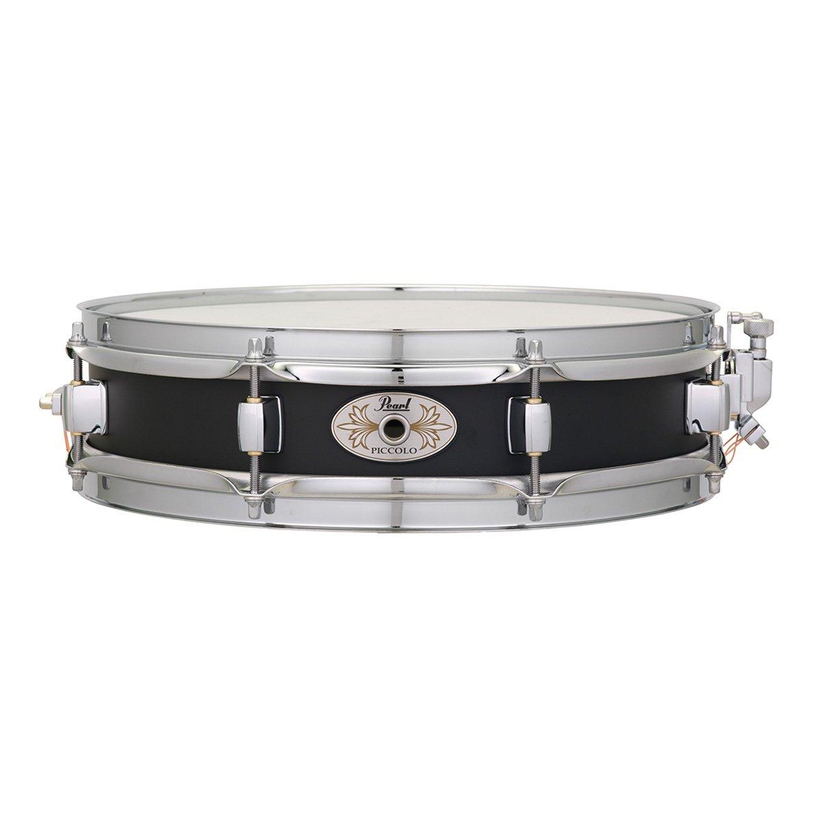 Tarola Piccolo de Metal 13 x 3 Pulgadas Pearl S-1330b color Negro $6,330