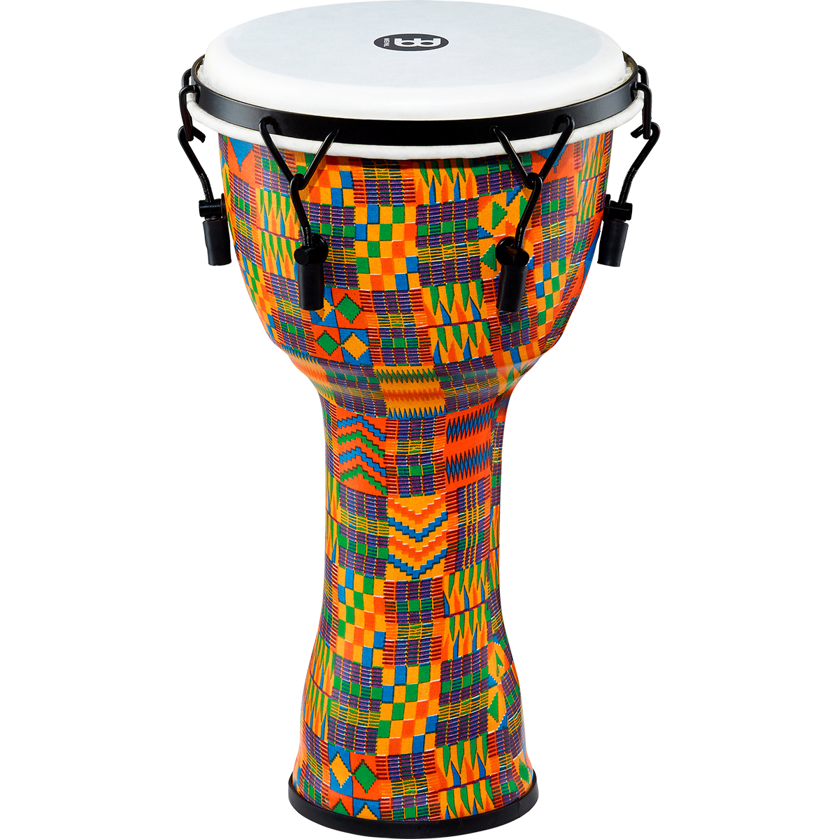 Djembe Diseño Kenyan Ultra Ligero 10 Pulg Meinl Pmdj2-m-f Color Kenyan Quilt