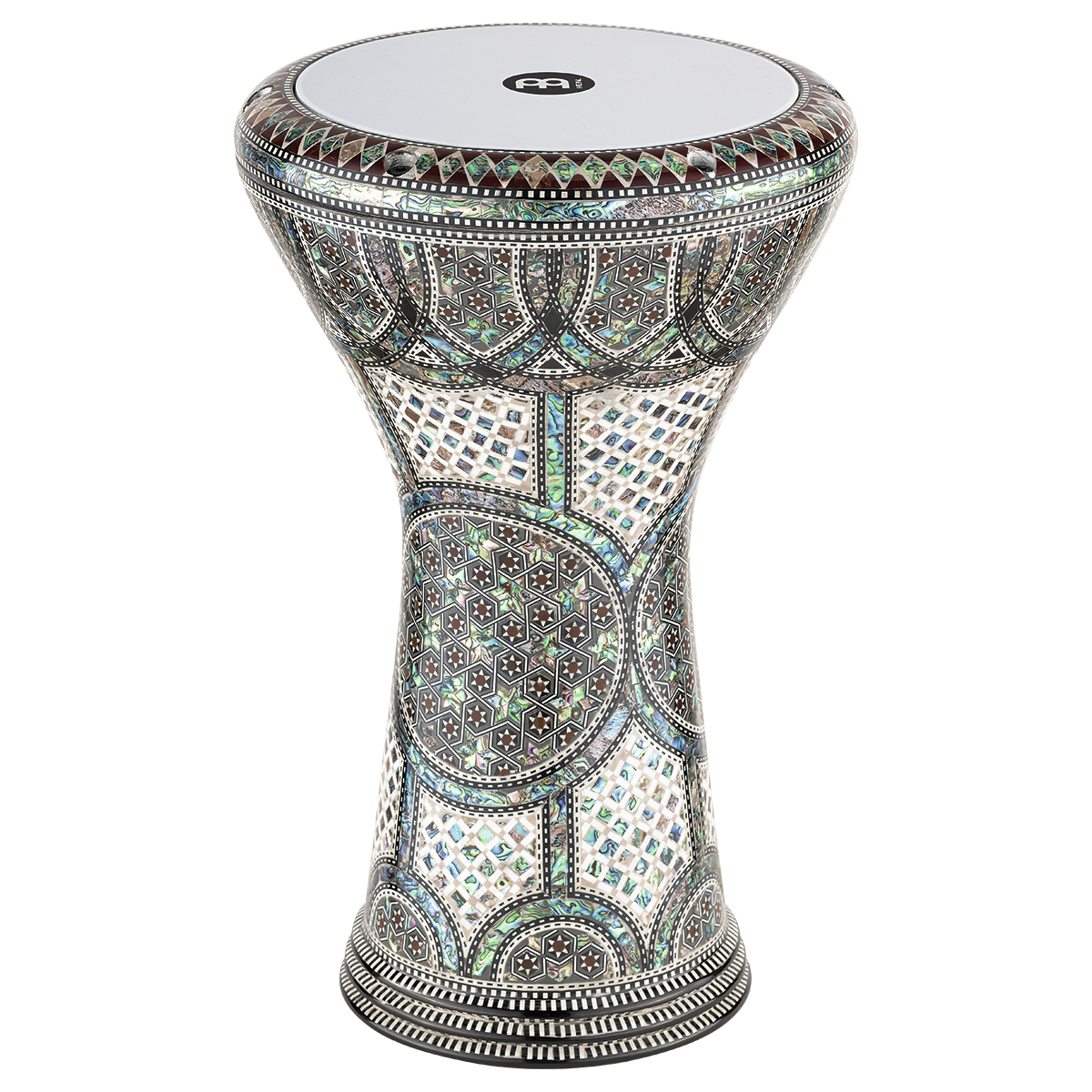Foto 2 pulgar | Tambor Meinl Doumbek Egipcio Perla Azul Mosaico Palace