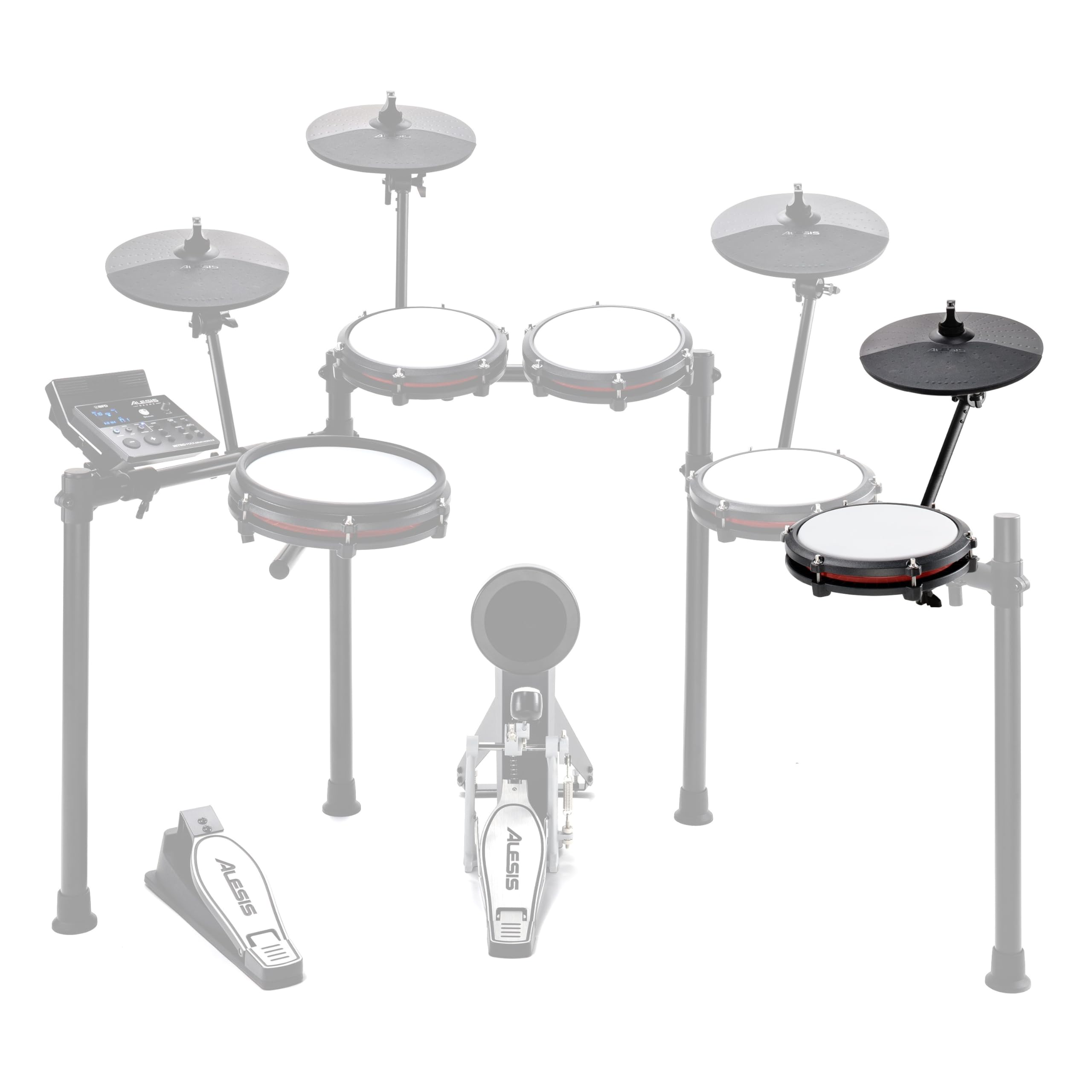 Foto 1 | Set De Batería Expansion Alesis Nitro Max Con Mesh Tom Pad Y 10 Platillos - Venta Internacional.