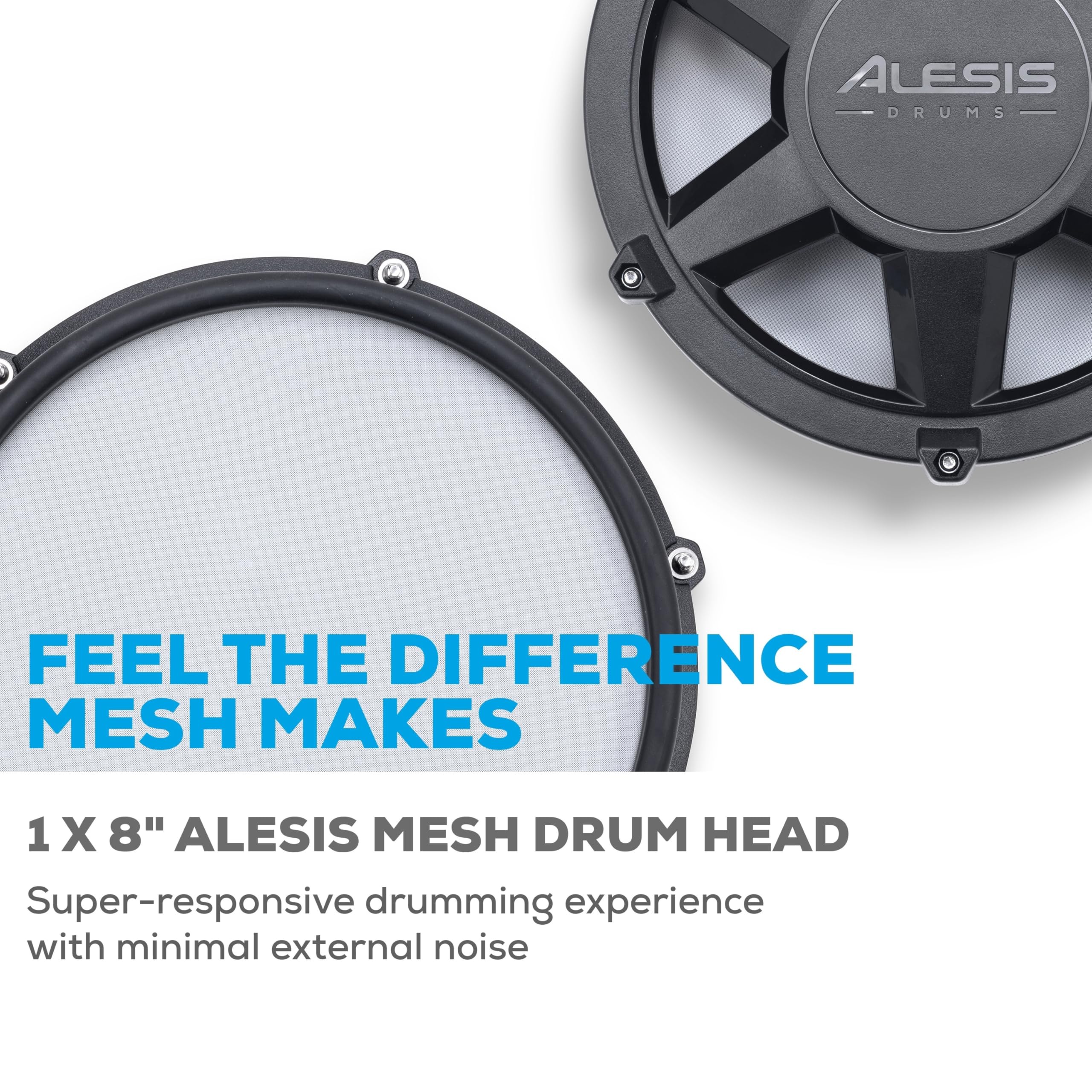 Foto 3 | Set De Batería Expansion Alesis Nitro Max Con Mesh Tom Pad Y 10 Platillos - Venta Internacional.