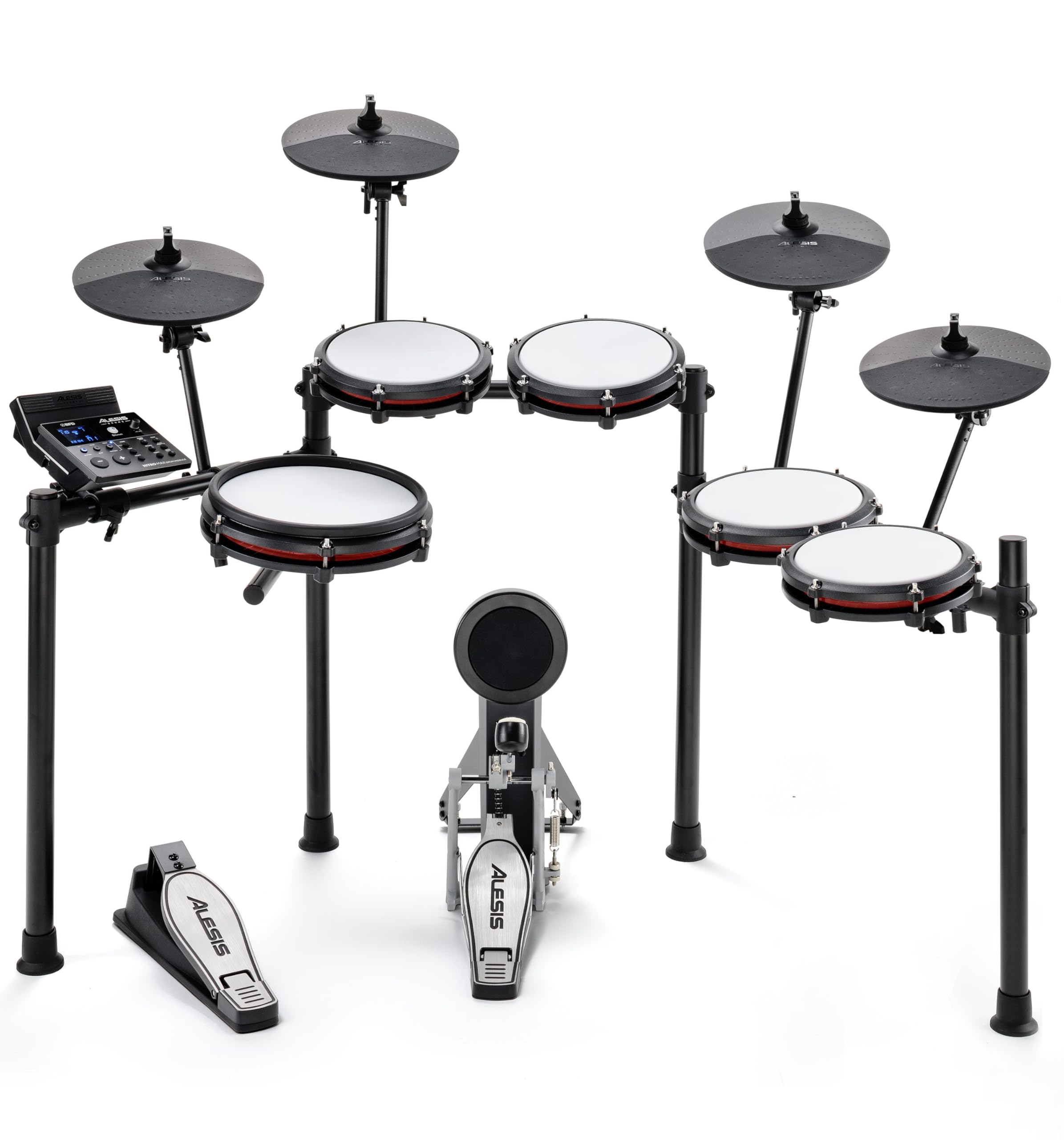 Foto 7 | Set De Batería Expansion Alesis Nitro Max Con Mesh Tom Pad Y 10 Platillos - Venta Internacional.