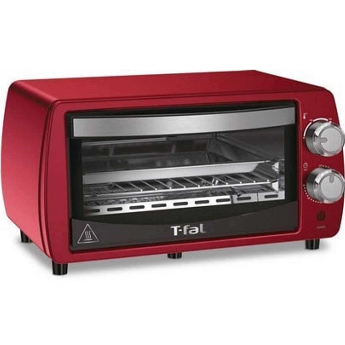 Foto 2 pulgar | Horno Tostador Tfal Rojo 10 Litros 800 W Of3105mx