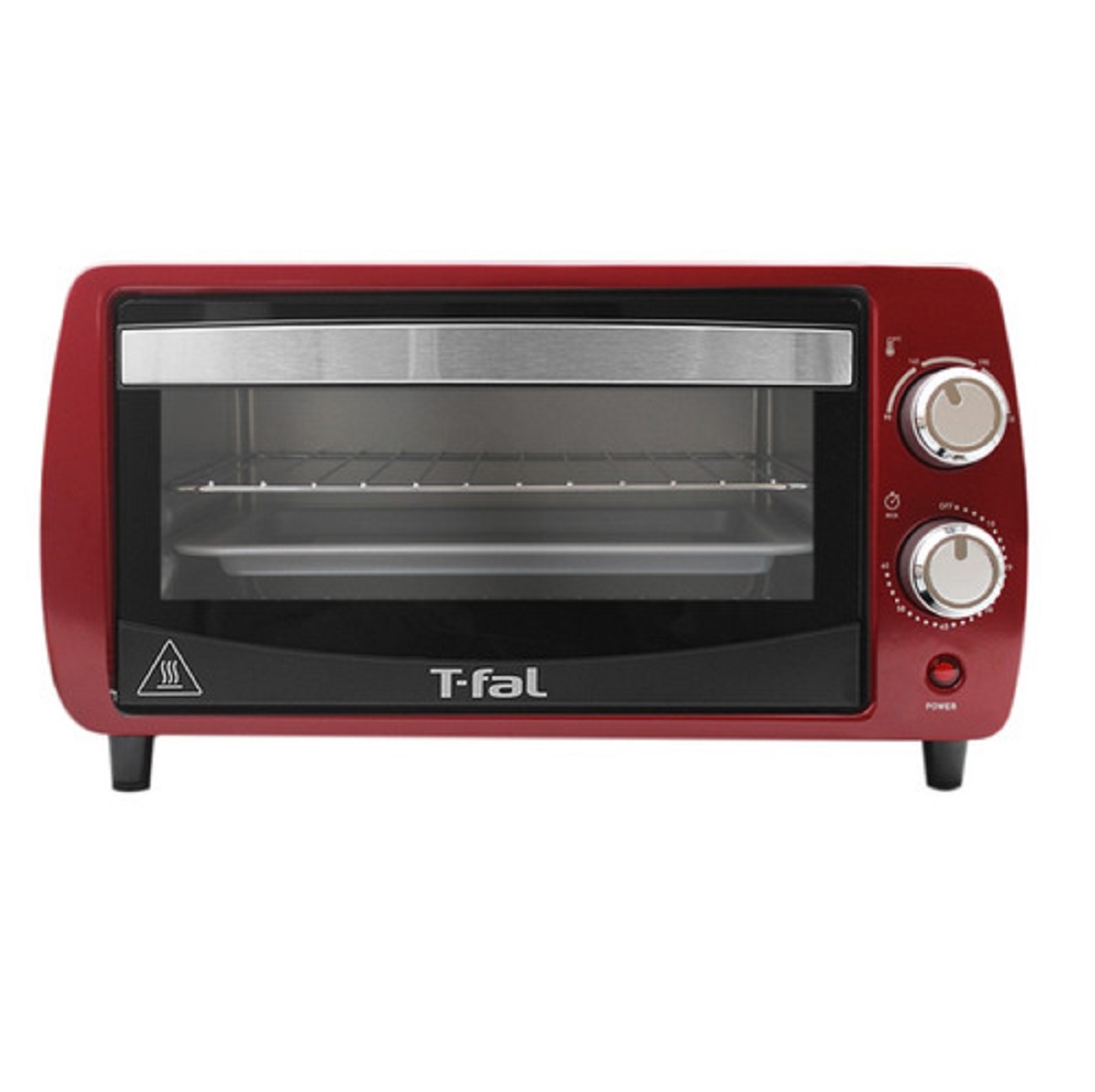 Foto 2 | Horno Tostador Tfal Rojo 10 Litros 800 W Of3105mx