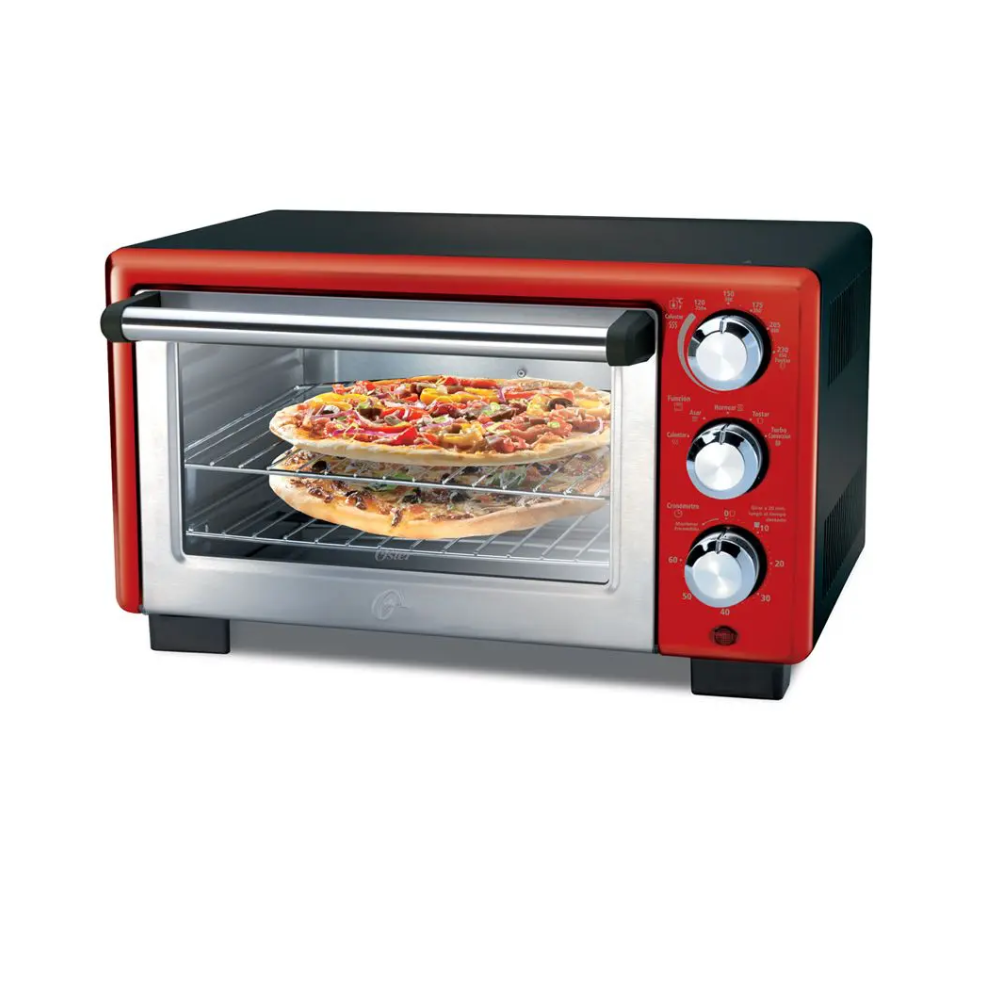 Foto 4 pulgar | Horno Electrico Tostador 18lt Rojo Oster Tssttv7118r1mx