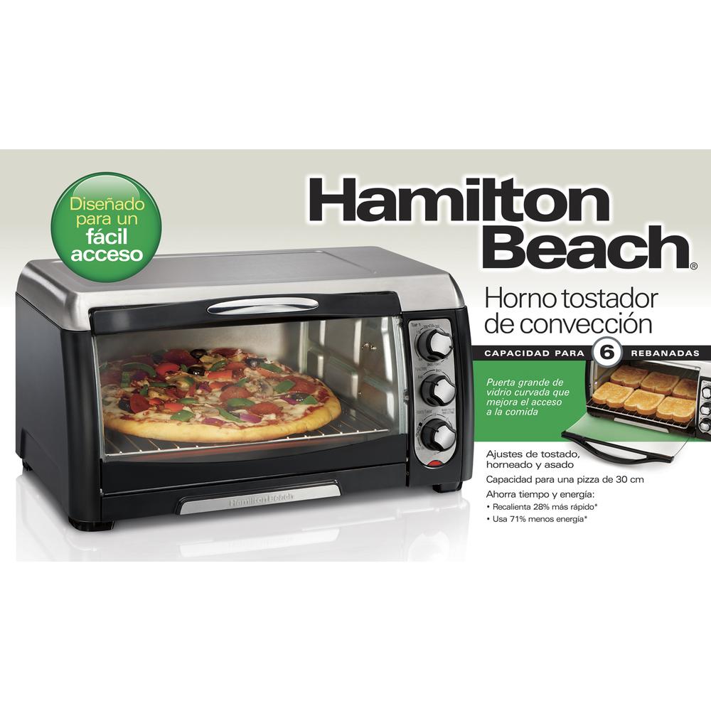 Foto 4 | Horno Tostador Eléctrico Hamilton Beach 31330 6 Rebanadas