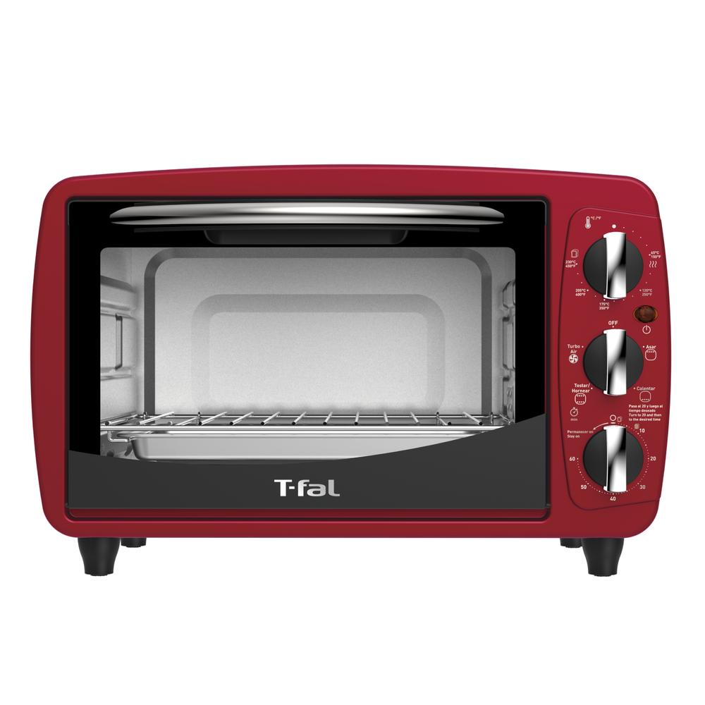 Horno Eléctrico T-Fal OF32B5MX color Vino 20L