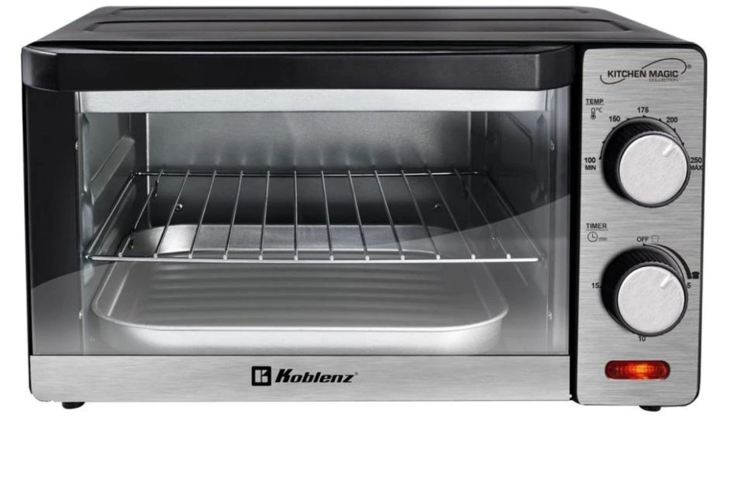 Horno Eléctrico Koblenz HKM1000 Plata 4 Rebanadas