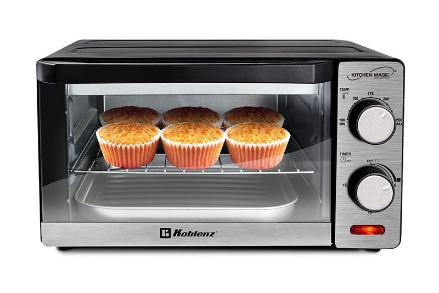 Foto 3 pulgar | Horno Eléctrico Koblenz HKM1000 Plata 4 Rebanadas
