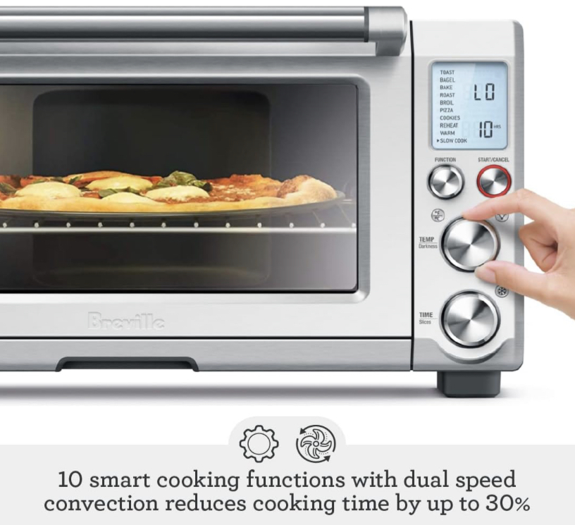 Foto 4 pulgar | Horno Tostador Inteligente Breville Bov845bss Con Elemento Iq