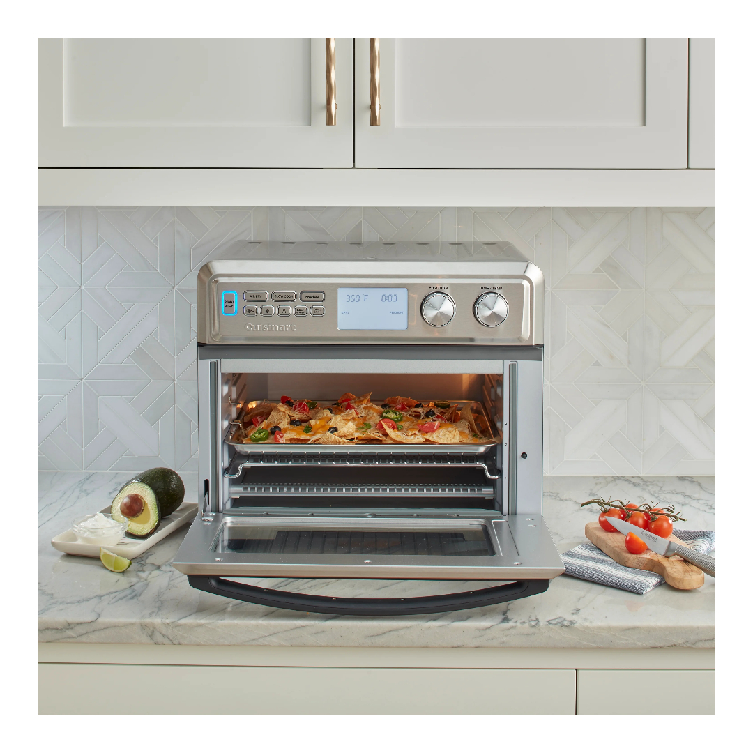 Foto 5 | Horno Tostador Cuisinart TOA-95 Plata Digital con Freidora de Aire 1800V