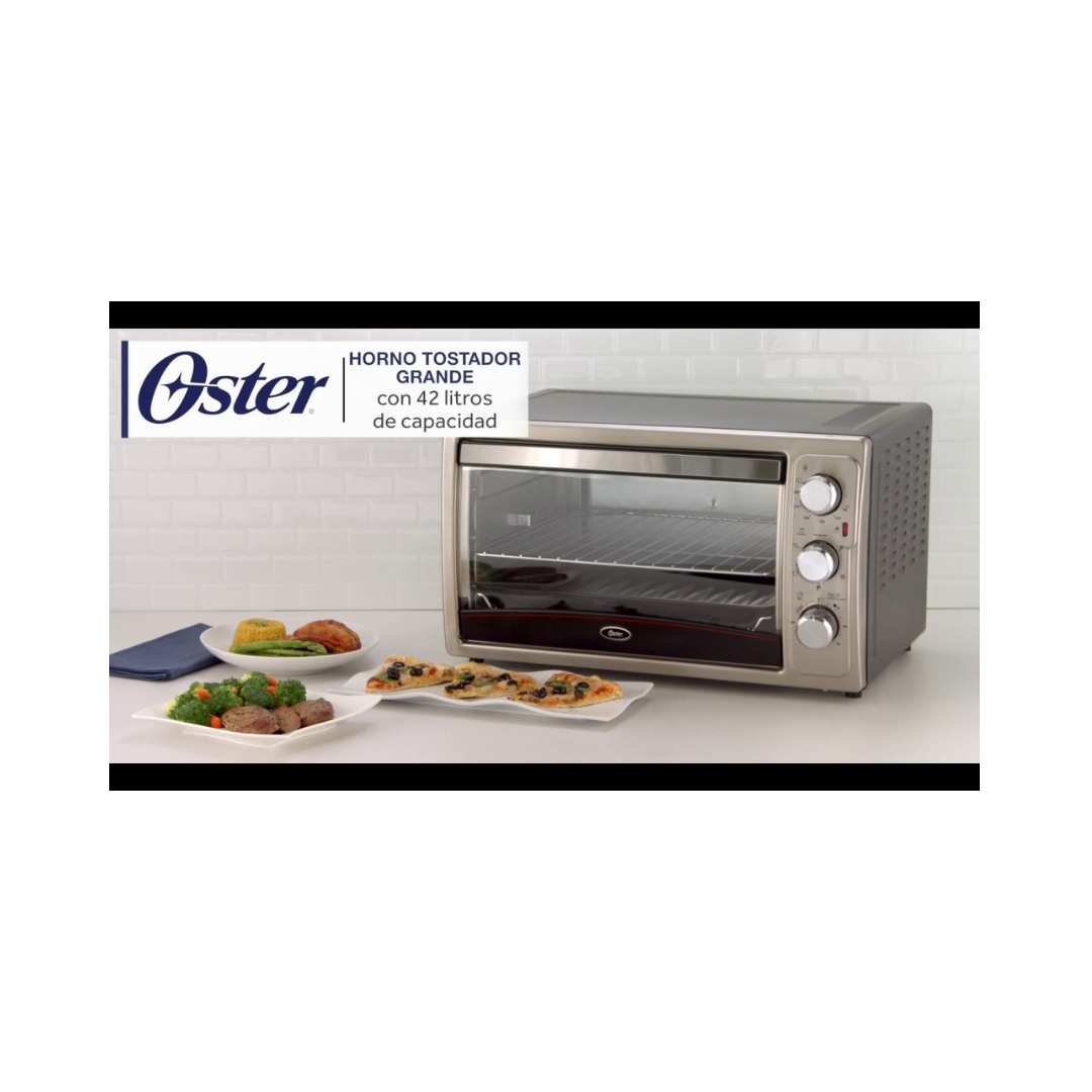 Foto 4 pulgar | Horno Tostador Oster TSSTTVXXLL con Sistema Rotisserie 1500w